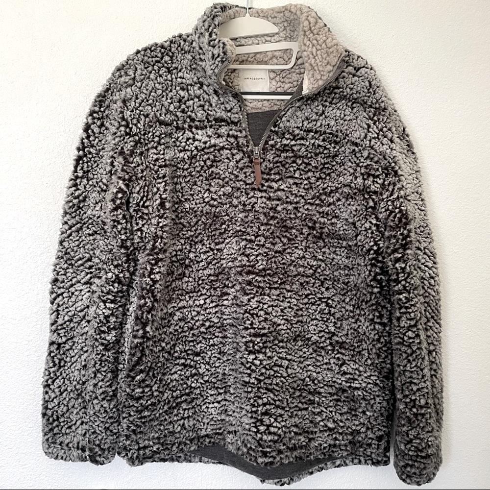 Thread & Supply Sherpa sweater